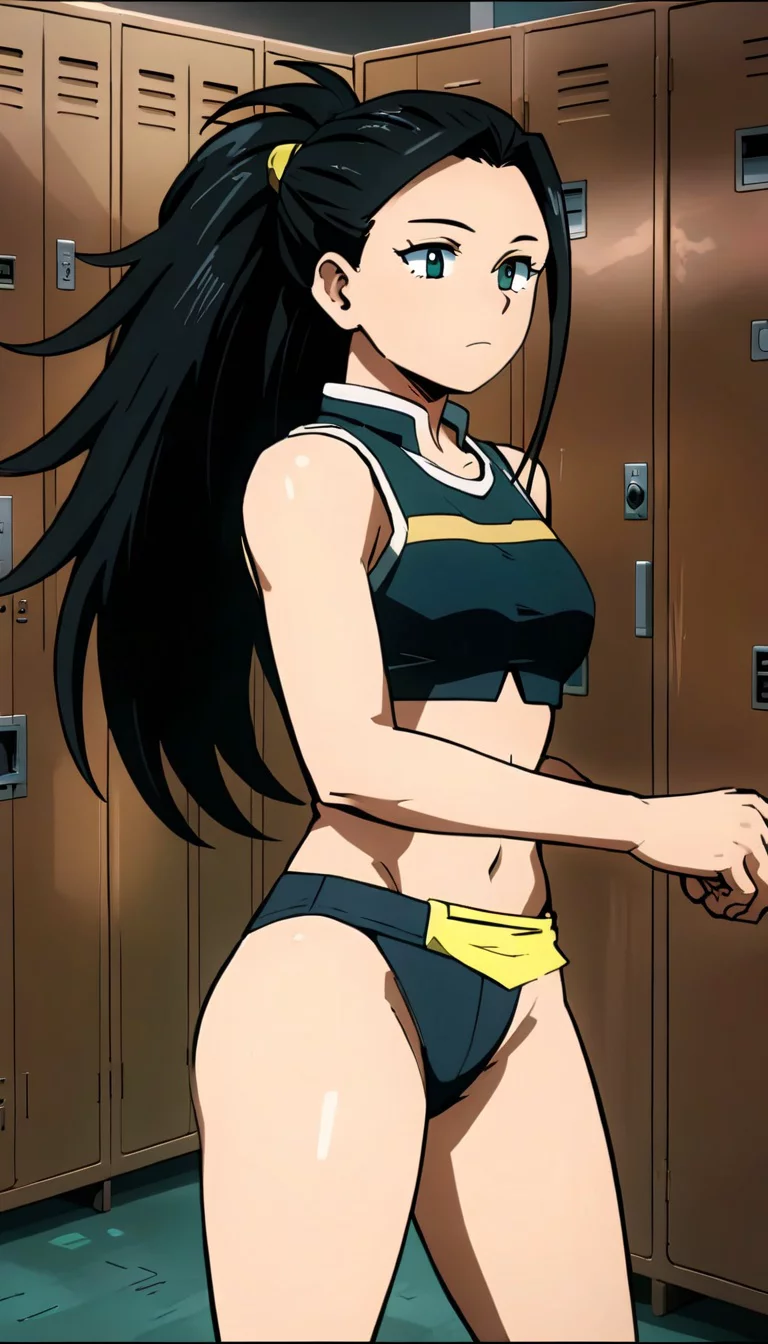 Museland-Momo's Locker Room Passion-FreakyGirlfriend-MyHeroAcademia