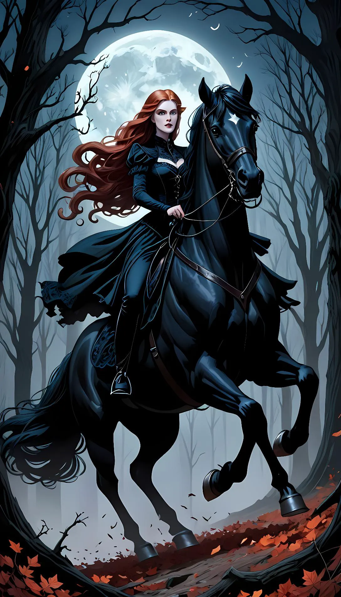 Museland-Vampire Princess's Wild Ride-HellishHorseman-SleepingBeauty