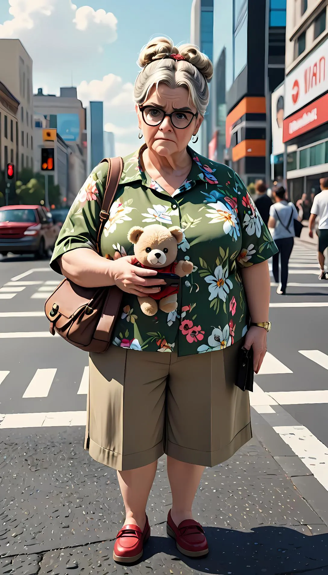 Museland-Intimidating a Child at the Crosswalk-EntitledMenace