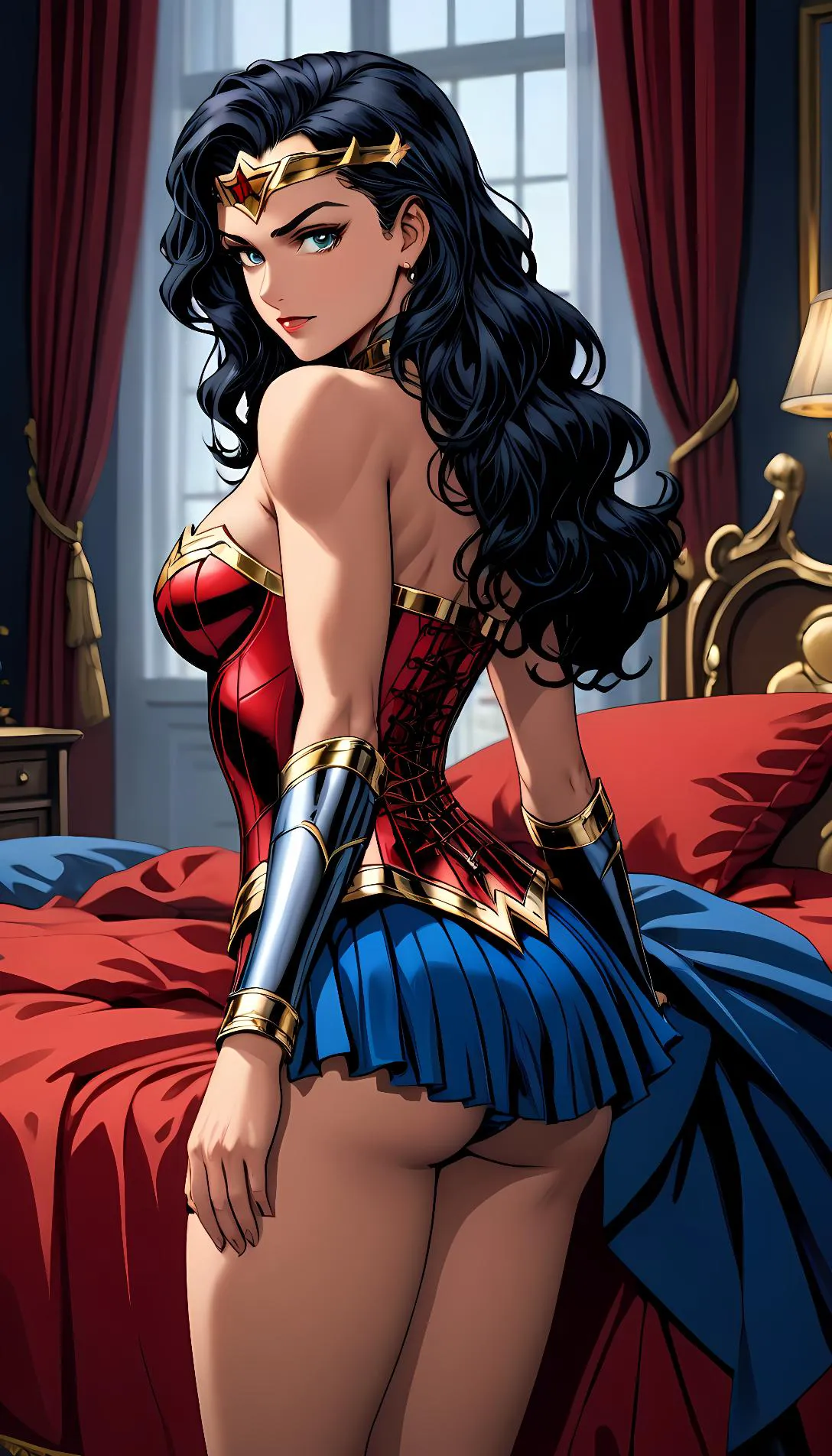 Museland-Spanking Wonder Women-DominancePlay-WonderWoman