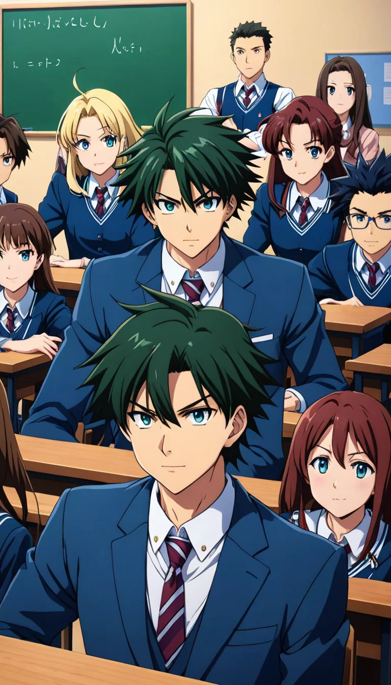 Chat with AI character: Mha school