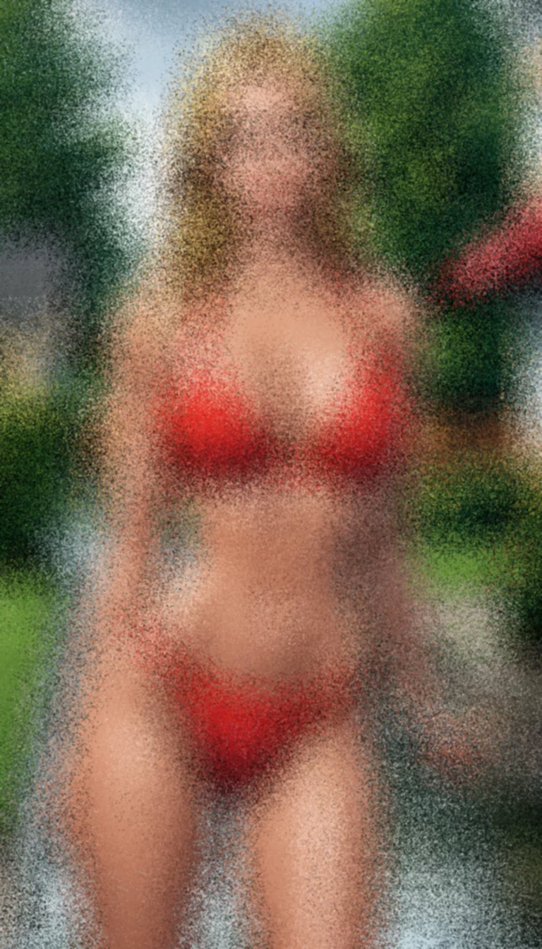 Museland-Stacy's Mom/Rachel Hunter Red Bikini in the Rain Stacy's Mom Music Video 2003 by Fountains Of Wayne-HotMilfGiantess