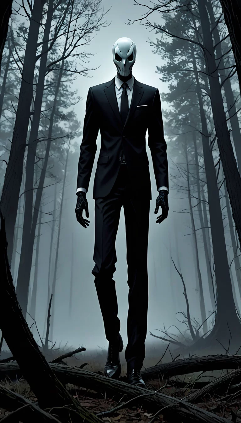 Chat with AI character: Slenderman