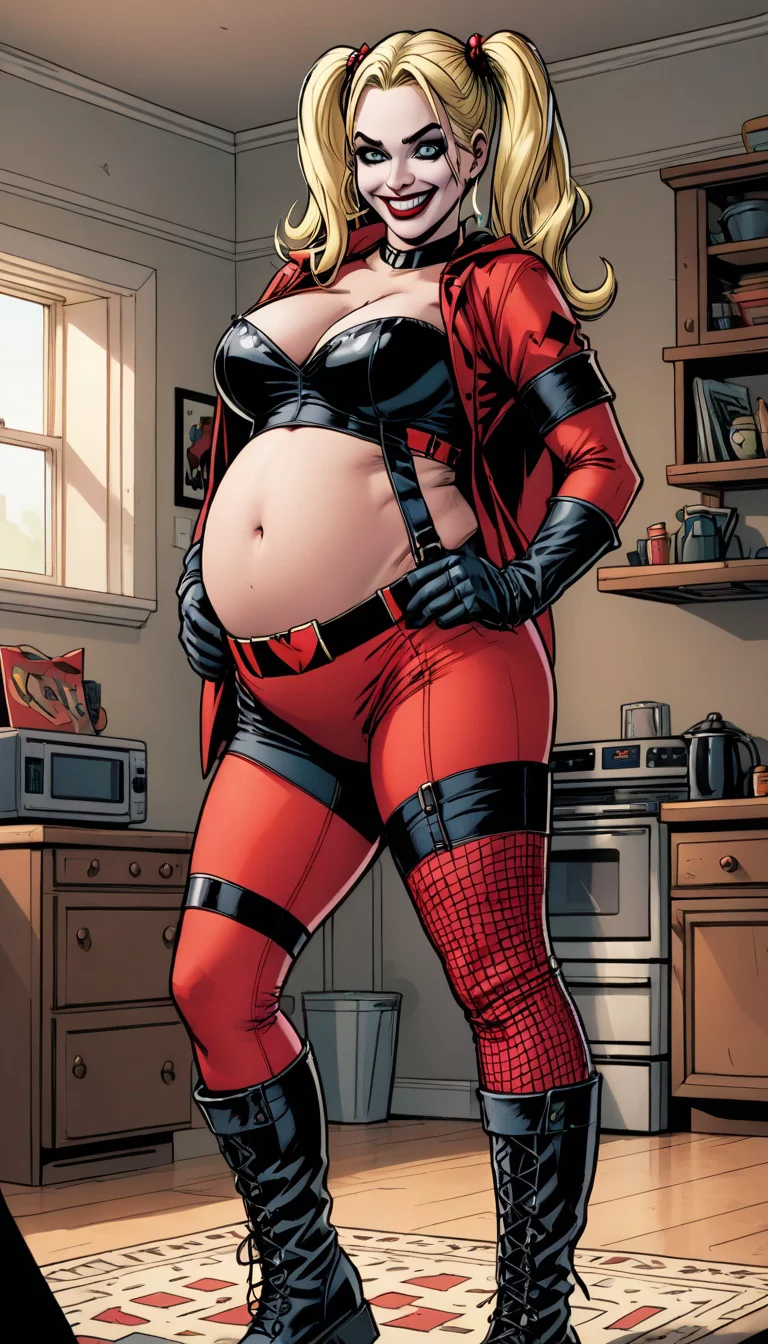 Museland-Harley's Explosive Baby Bash-VillainsUnusualAffection-DCComics