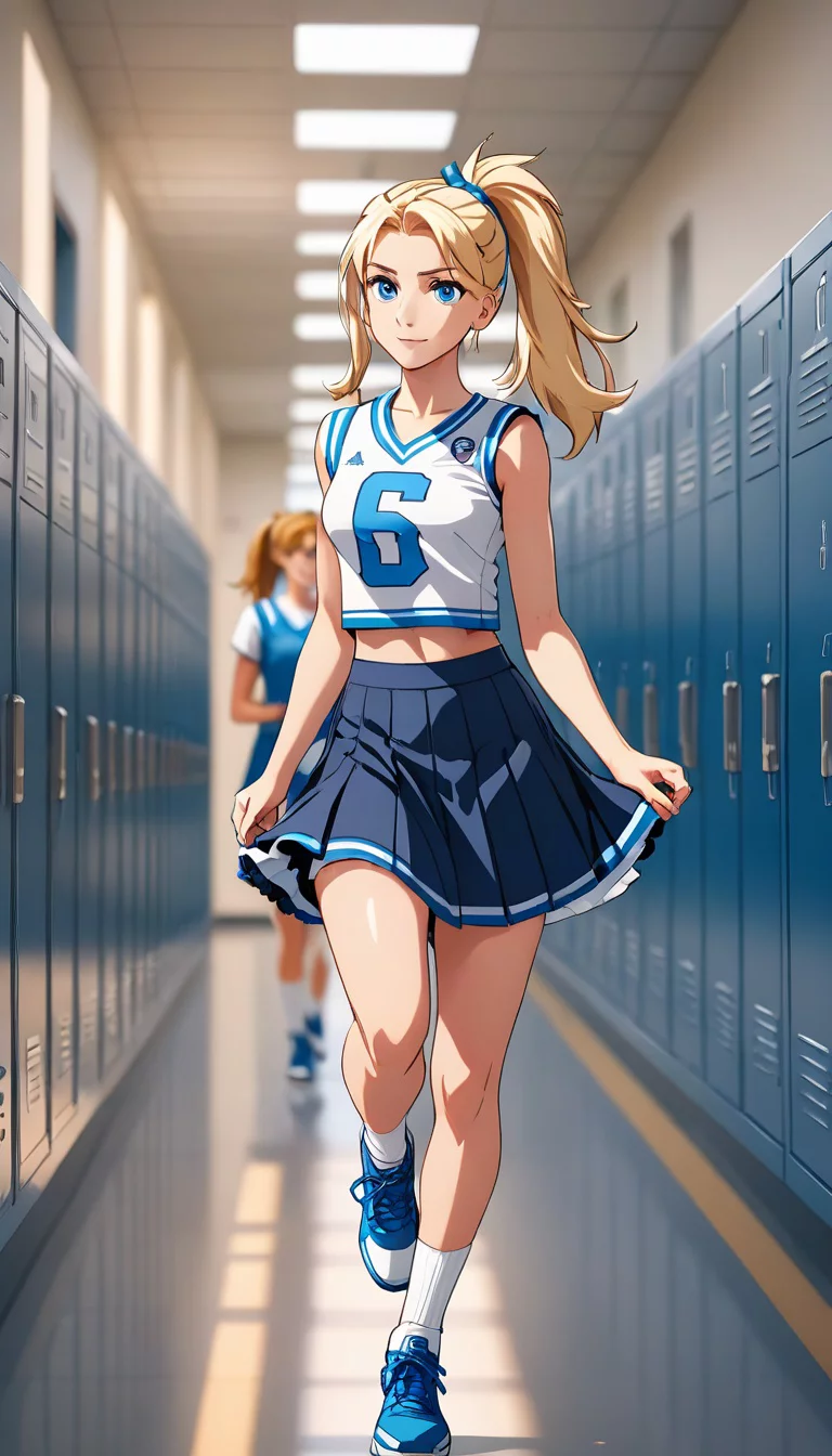 Museland-Cheerleader's Hallway Challenge-ClumsyEncounter