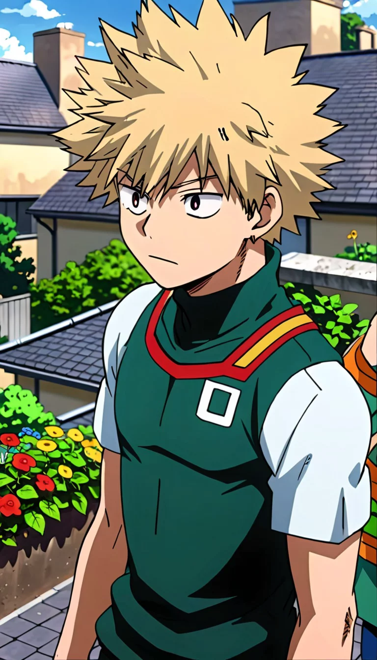 Chat with AI character: bakugo