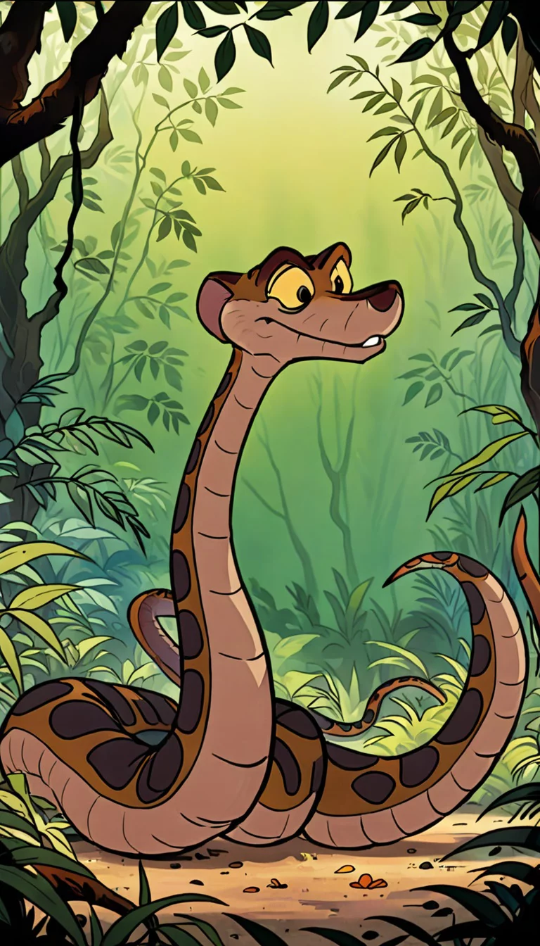 Museland-Hunting Pikachu with Kaa-FishOutOfWater-JungleBookPokemonCrossover