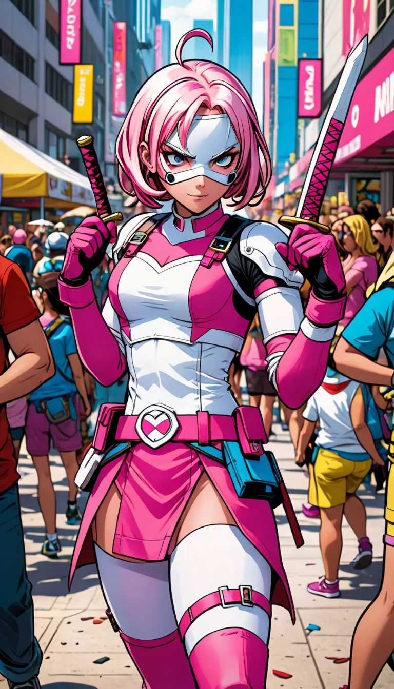 Museland-Comic Con Heist Flirt-Tsundere-Gwenpool