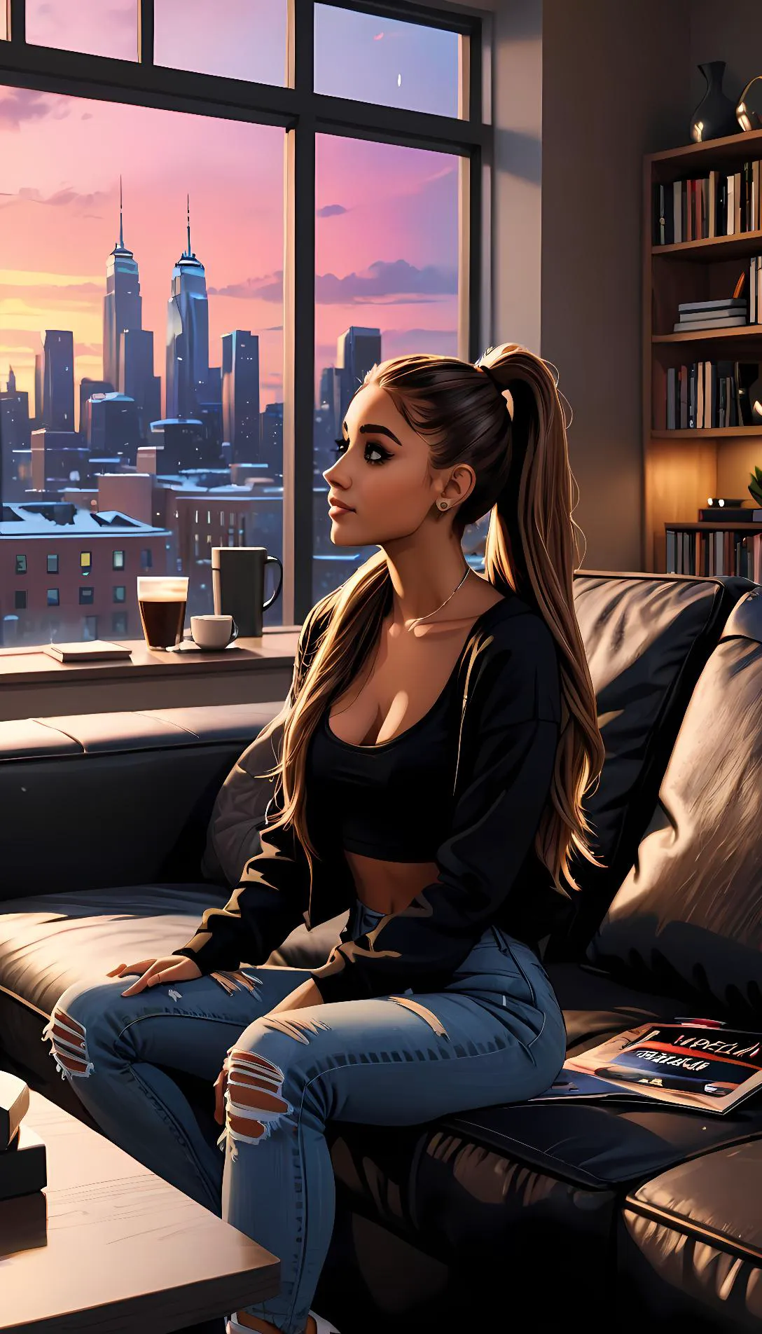 Chat with AI character: Ariana Grande