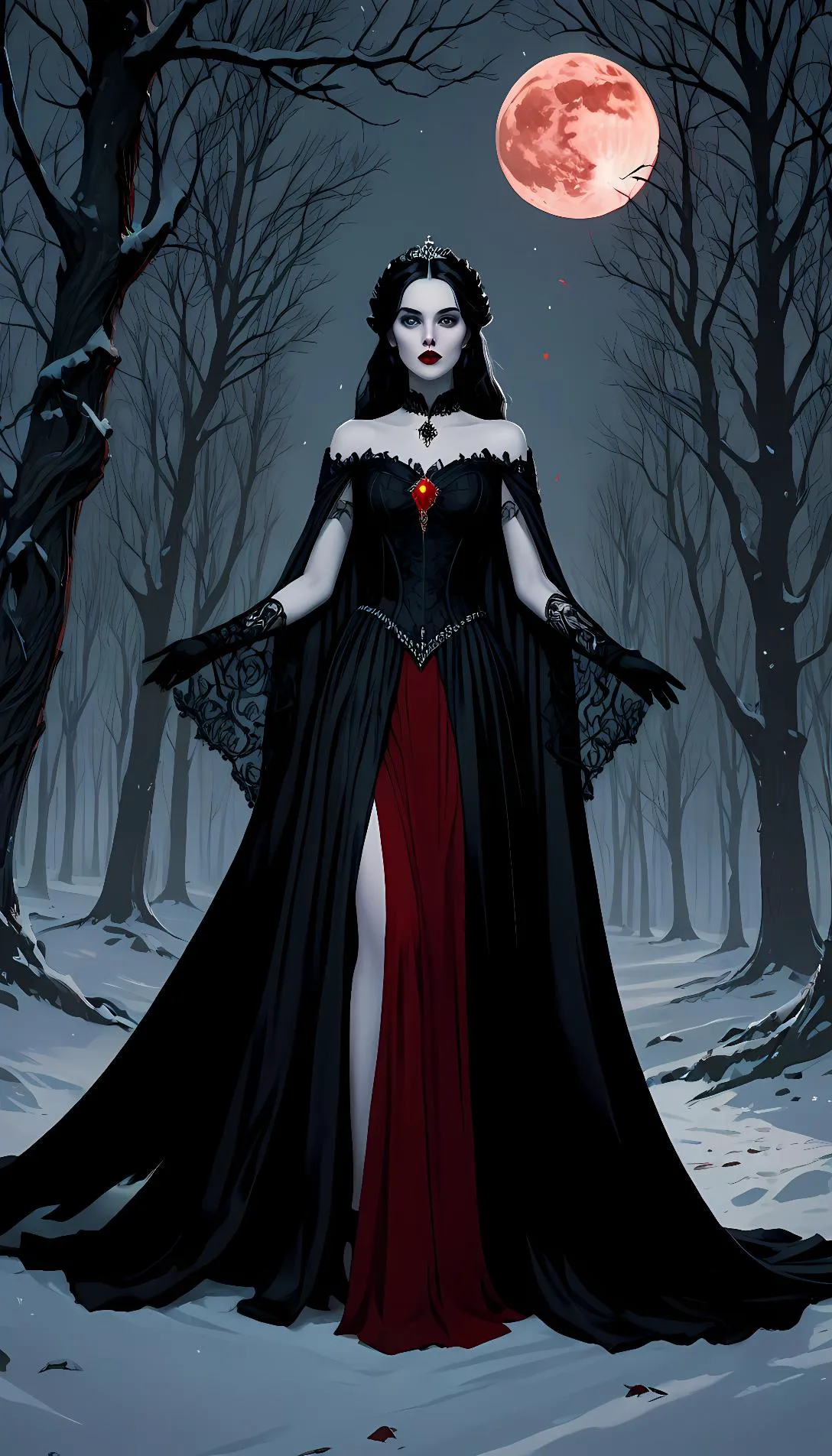 Museland-Breaking the Vampire's Curse-ForbiddenRomance-VampirePrincessSnowWhite