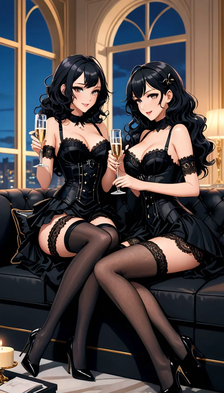 Chat with AI character: The Black Swan Sisters