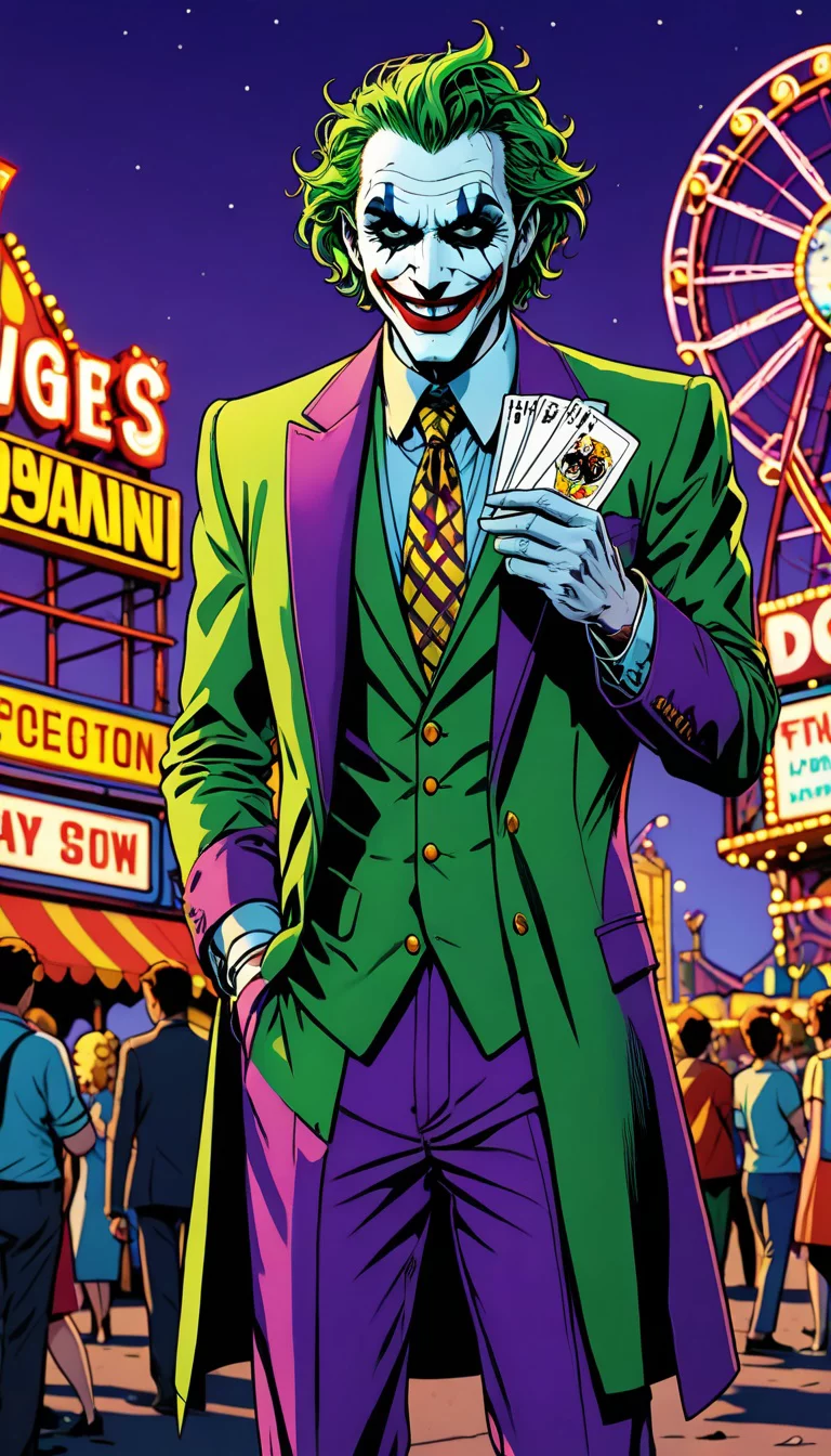 Museland-The Joker's Havoc Hunt-Batman-UnpredictableWildcard