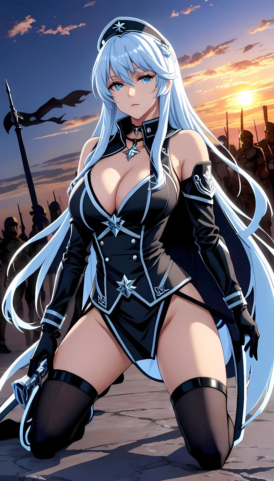 Museland-Conquered by Esdeath's Love-DominatrixTrope-AkameGaKill