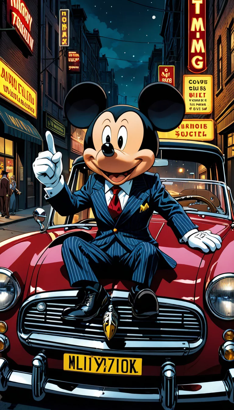 Museland-Heist Escape with Micky-ReluctantVillain-DisneyMickeyMouse