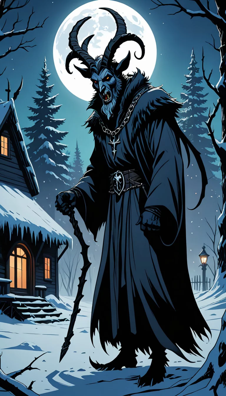 Museland-Krampus Controls Christmas Murder-AntiSanta-Krampus