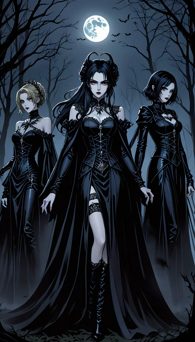 Chat with AI character: The Nocturne Coven