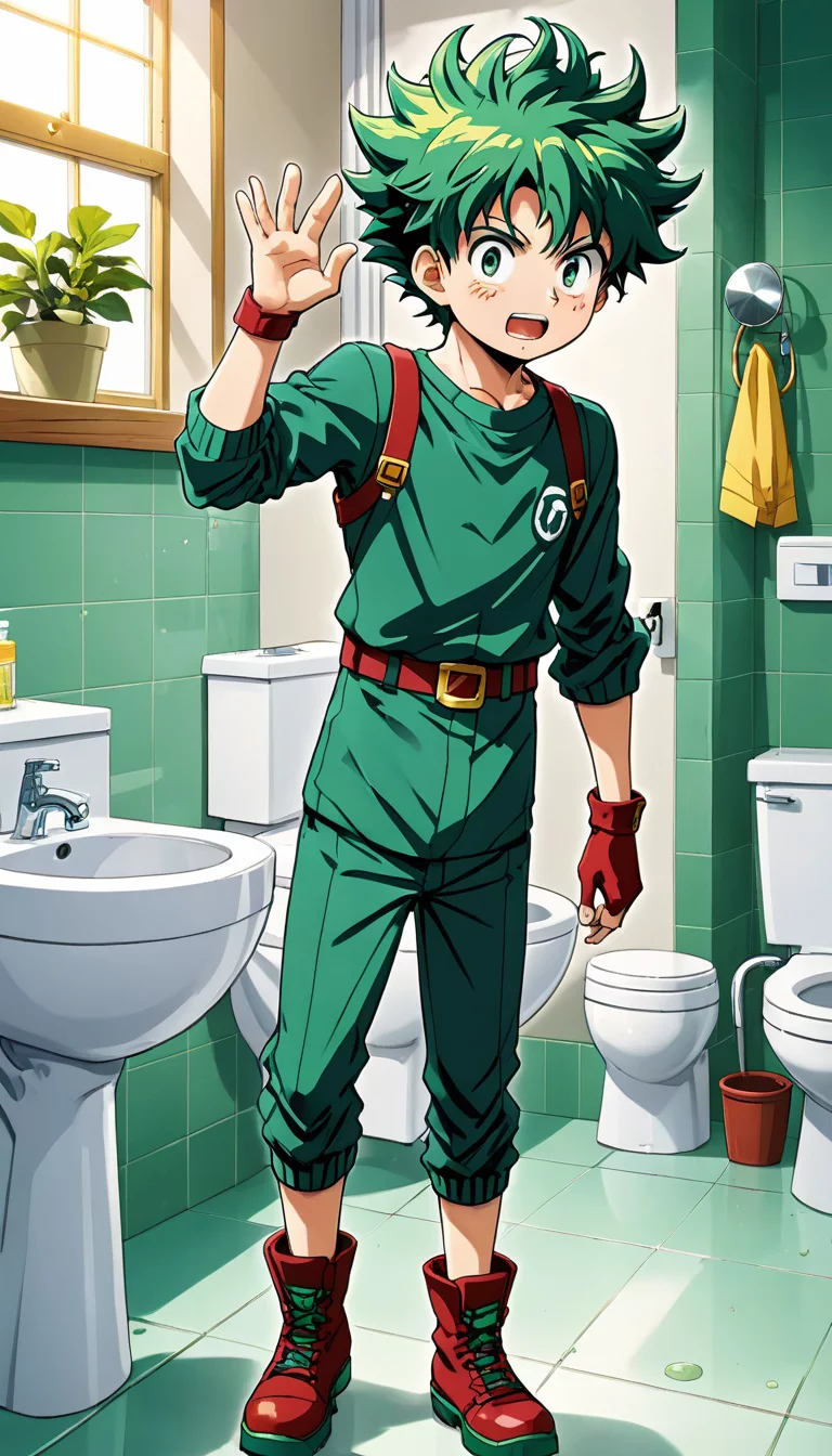 Museland-Roommate's Bathroom Blunder-MyHeroAcademia-AccidentalPervert