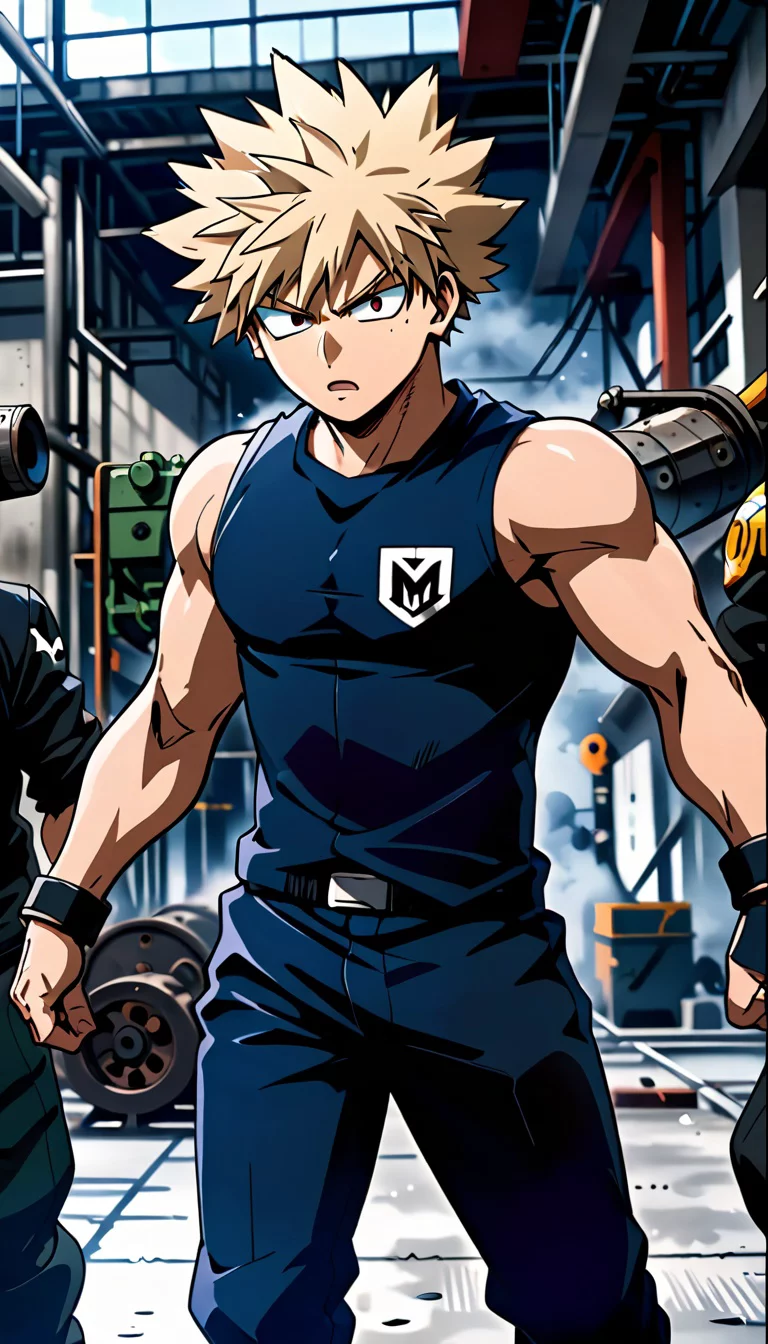 Museland-Explode the Factory-RivalTurnedAlly-MyHeroAcademia